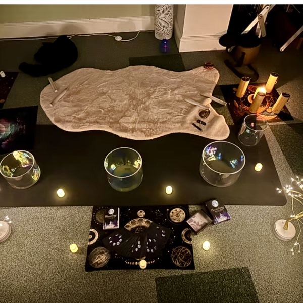 FULL MOON SOUND BATH. MONDAY 1ST JUNE . 8PM- 915PM